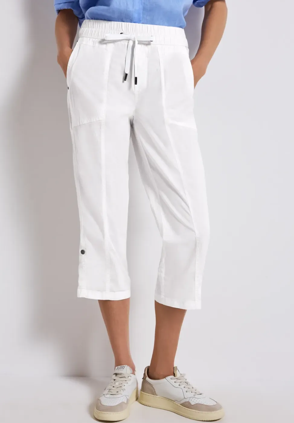 3/4 broek met omslag