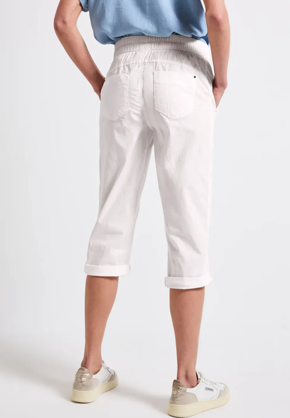 3/4 broek met omslag