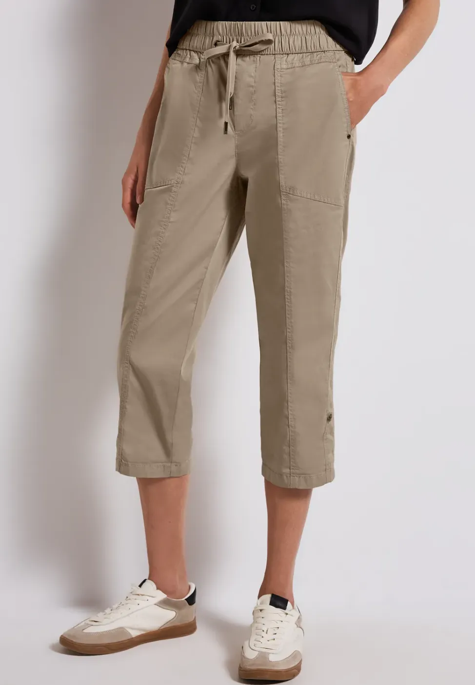 3/4 broek met omslag