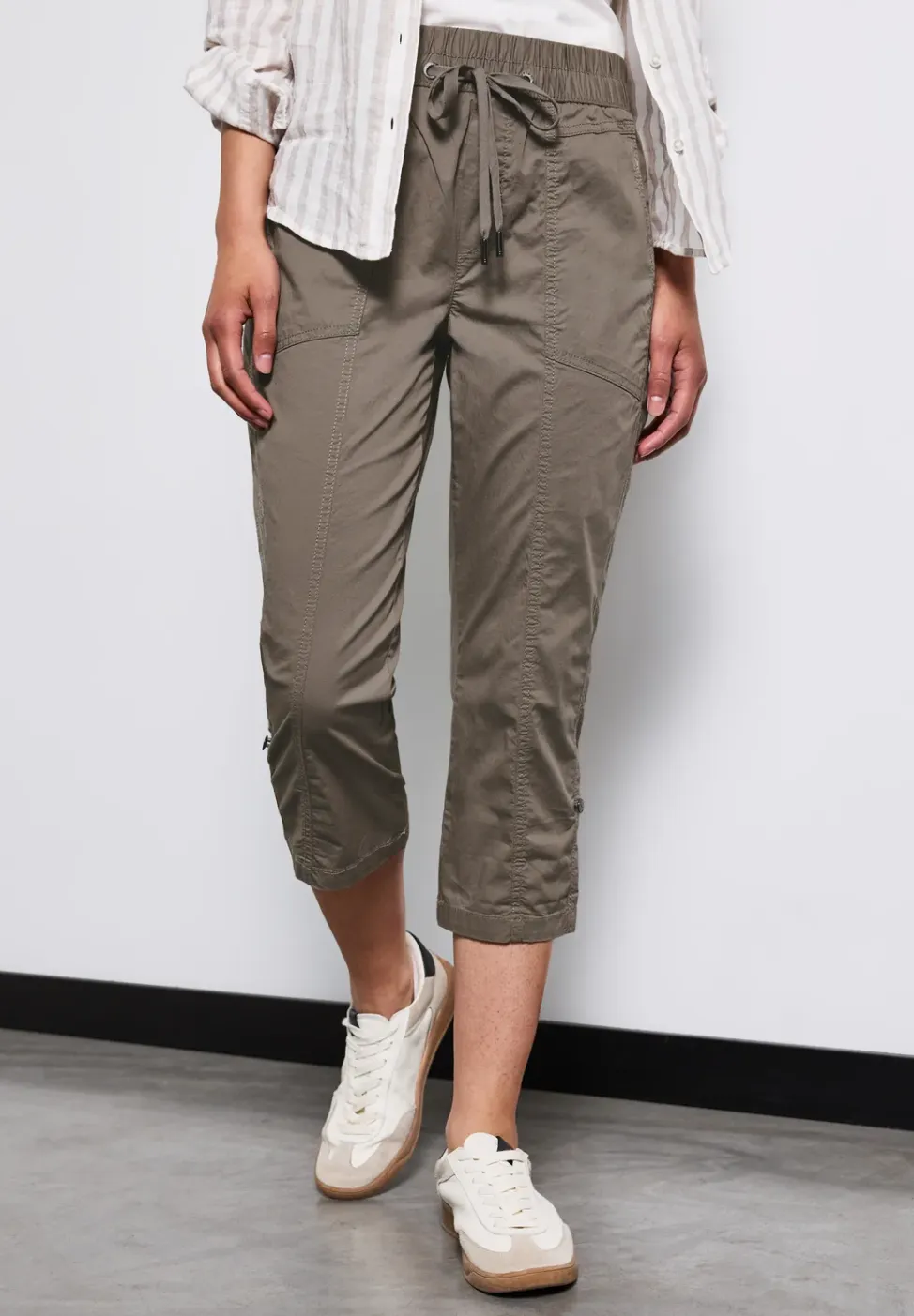 3/4 broek met omslag