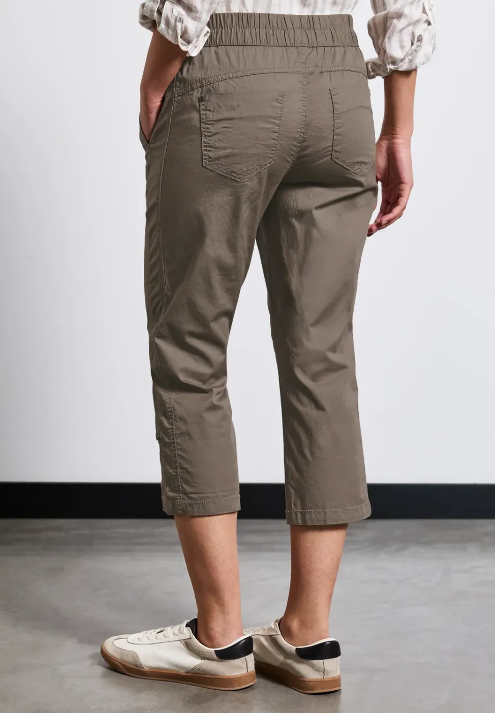3/4 broek met omslag
