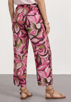 7/8 broek met wijde pijpen in Loose Fit