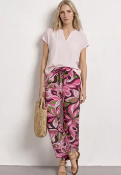 7/8 broek met wijde pijpen in Loose Fit