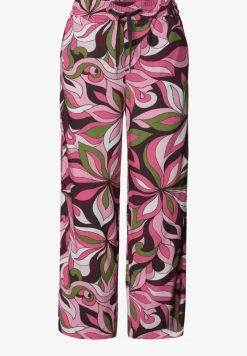 7/8 broek met wijde pijpen in Loose Fit