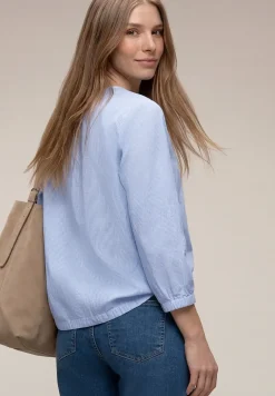 3/4 mouw blouse met strepen