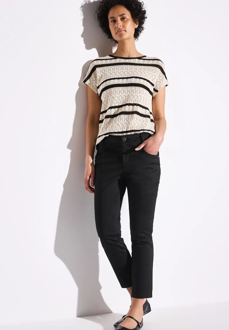 7/8 satijnen broek