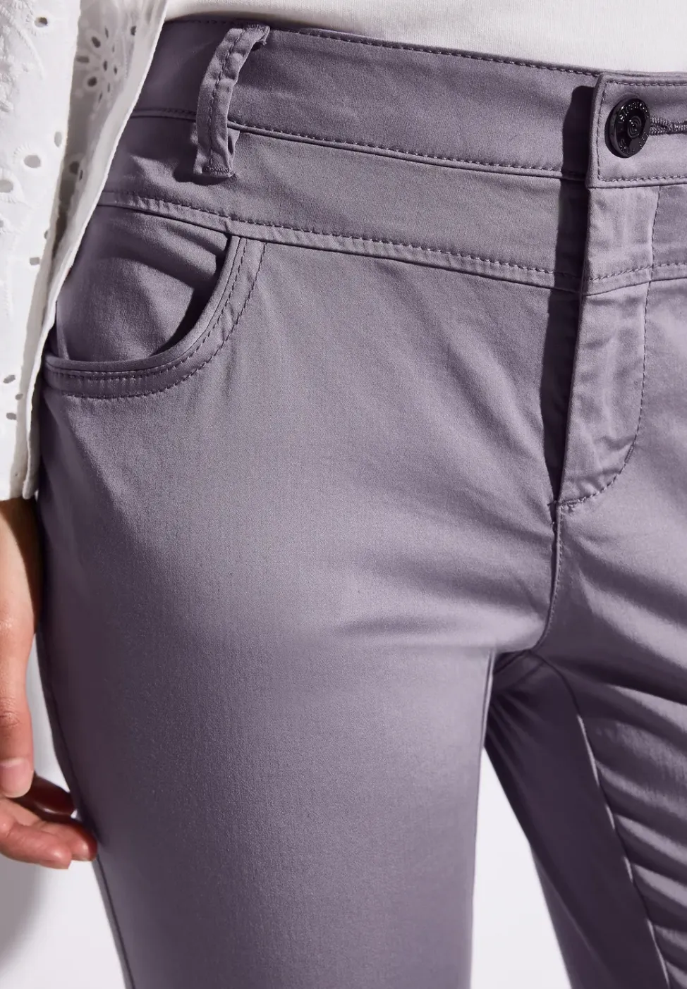 7/8 satijnen broek