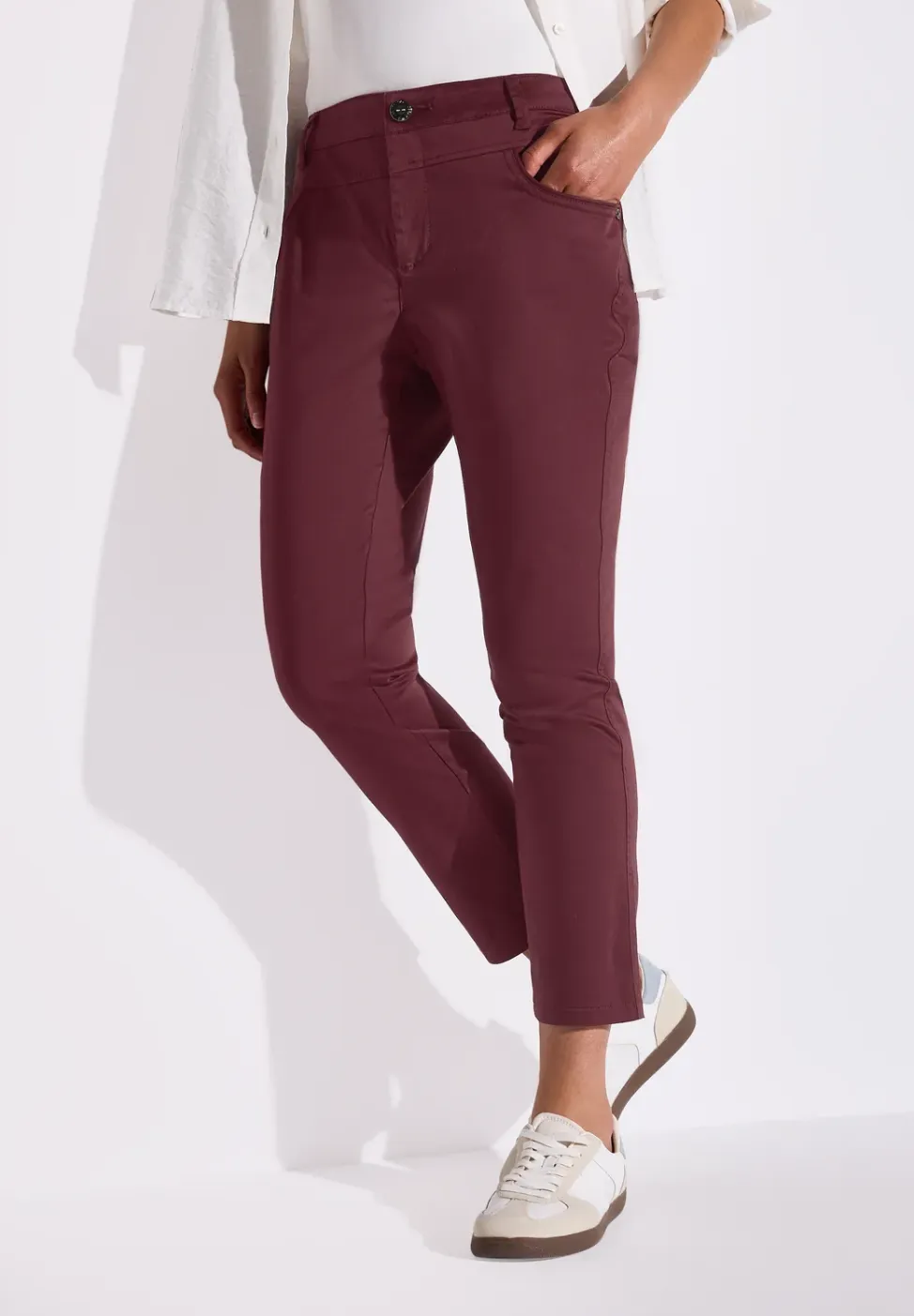 7/8 satijnen broek