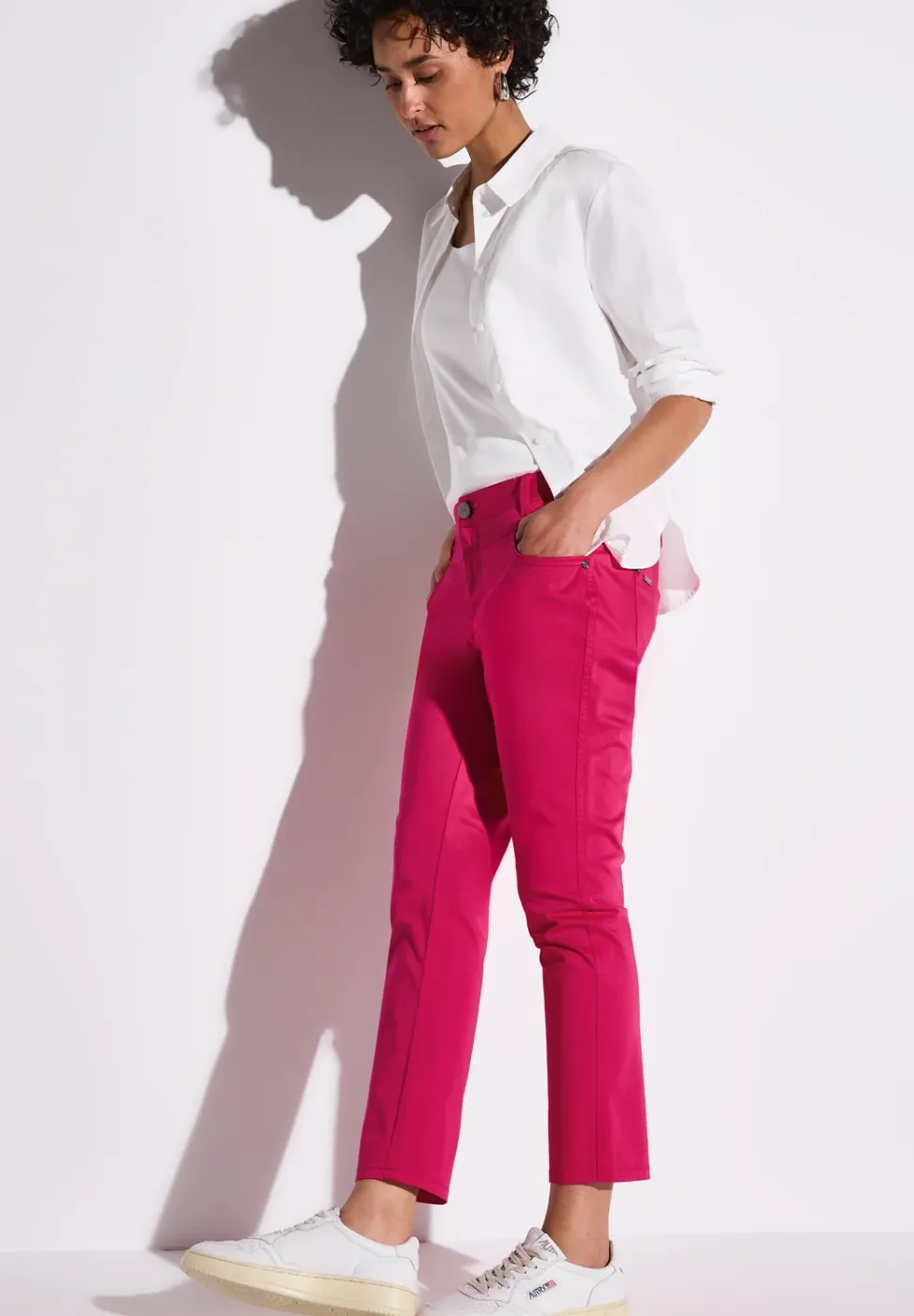 7/8 satijnen broek