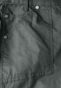 3/4 satijnen broek met zakken