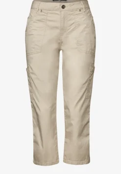 3/4 satijnen broek met zakken