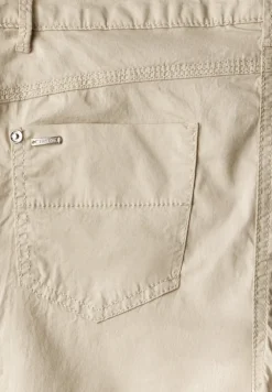 3/4 satijnen broek met zakken