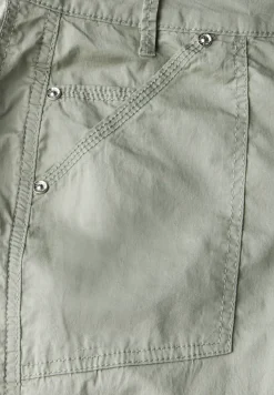 3/4 satijnen broek met zakken