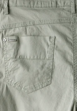 3/4 satijnen broek met zakken