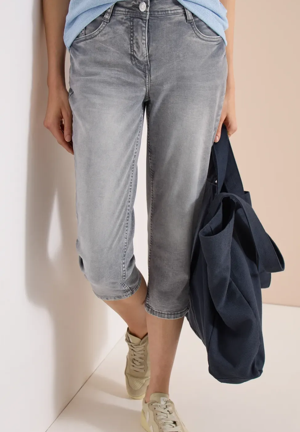 3/4 Slim Leg jeans in casual fit