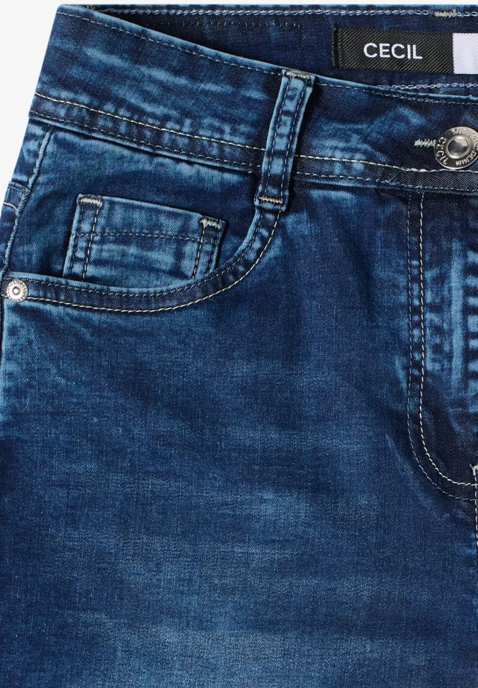 3/4 Slim Leg jeans in Slim Fit