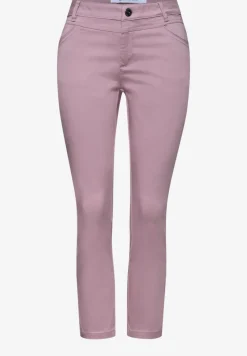 7/8 Slim Legs broek in satijnlook