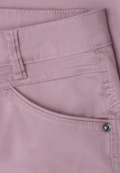 7/8 Slim Legs broek in satijnlook