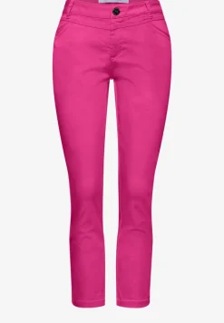 7/8 Slim Legs broek in satijnlook