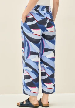 7/8 twill broek met structuur