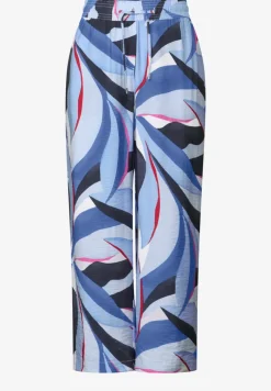 7/8 twill broek met structuur
