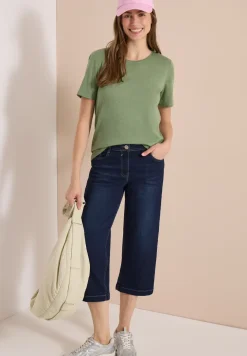 3/4 Wide Legs jeans in Loose Fit