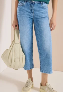 3/4 Wide Legs jeans in Loose Fit