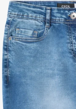 3/4 Wide Legs jeans in Loose Fit
