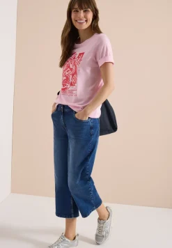 3/4 Wide Legs jeans in Loose Fit
