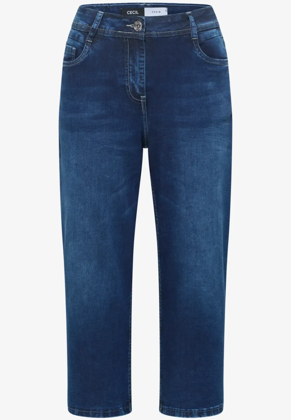 3/4 Wide Legs jeans in Loose Fit