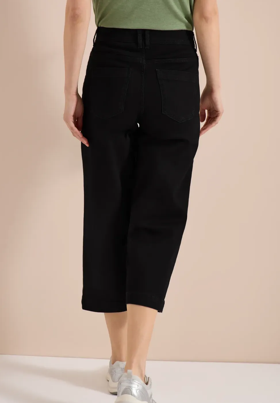3/4 Wide Legs jeans in Loose Fit