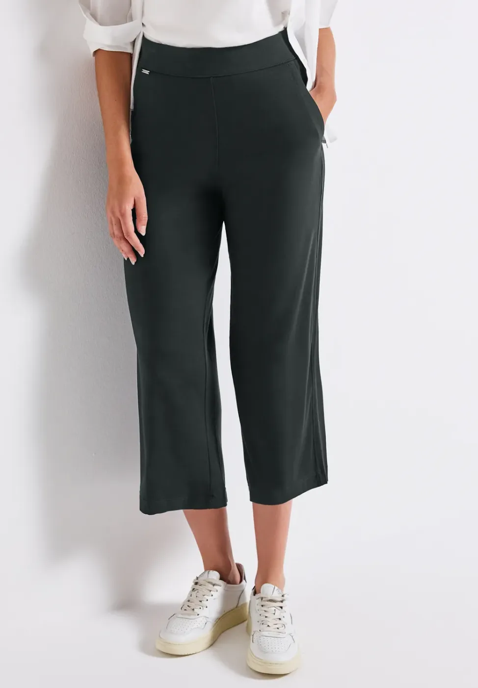 7/8 Wide Legs tricot broek
