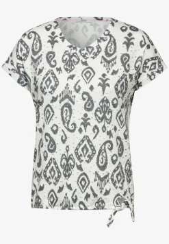 Ajour T-shirt met print