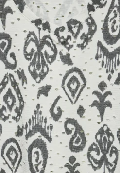 Ajour T-shirt met print