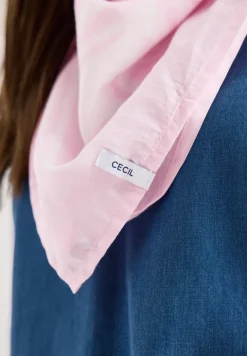 Bandana met print en tekst