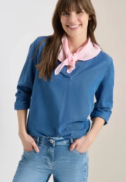 Bandana met print en tekst