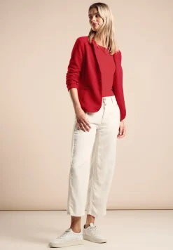 Basic blazer met plooien