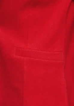 Basic blazer met plooien