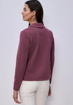 Basic blazer met reverskraag