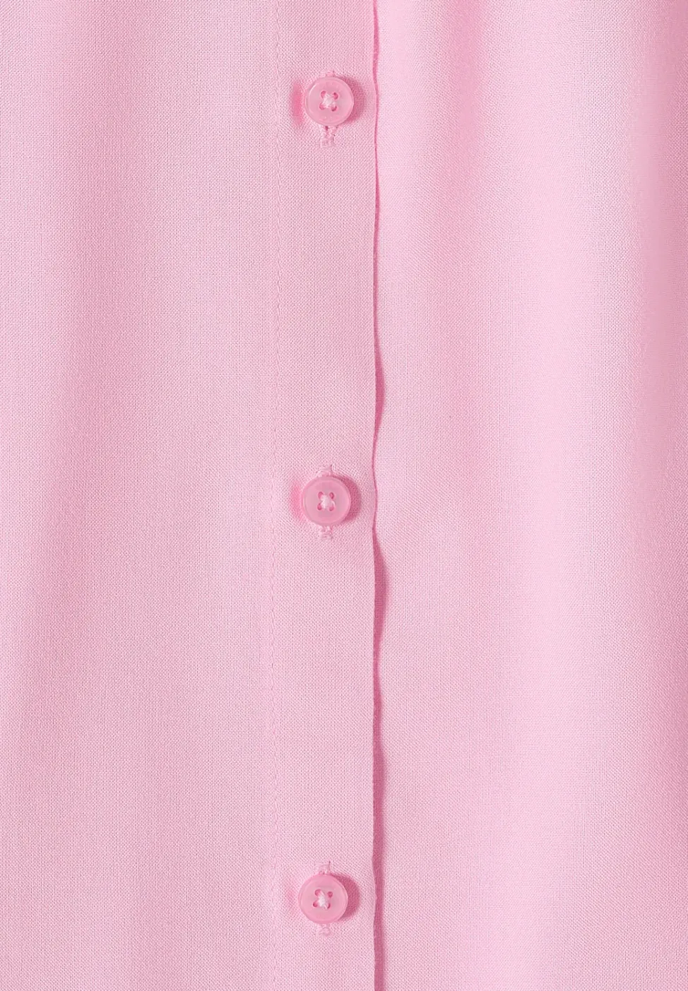 Basic blouse met overhemdkraag in effen kleur