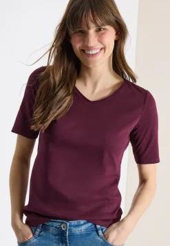 Basic katoenen shirt