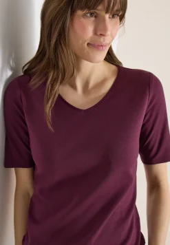 Basic katoenen shirt