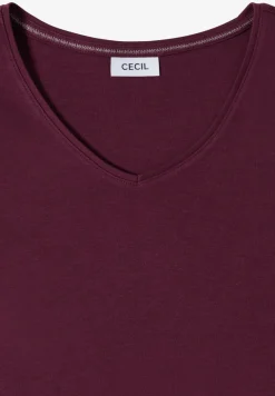 Basic katoenen shirt