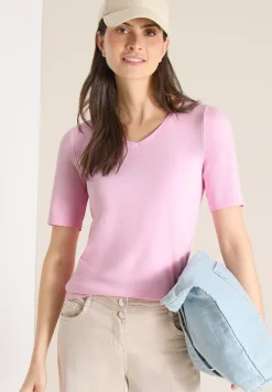 Basic katoenen shirt