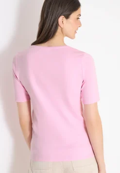 Basic katoenen shirt