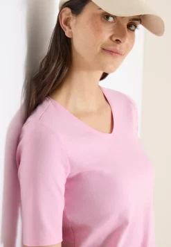 Basic katoenen shirt