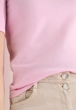 Basic katoenen shirt
