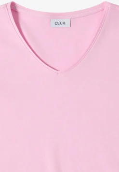 Basic katoenen shirt