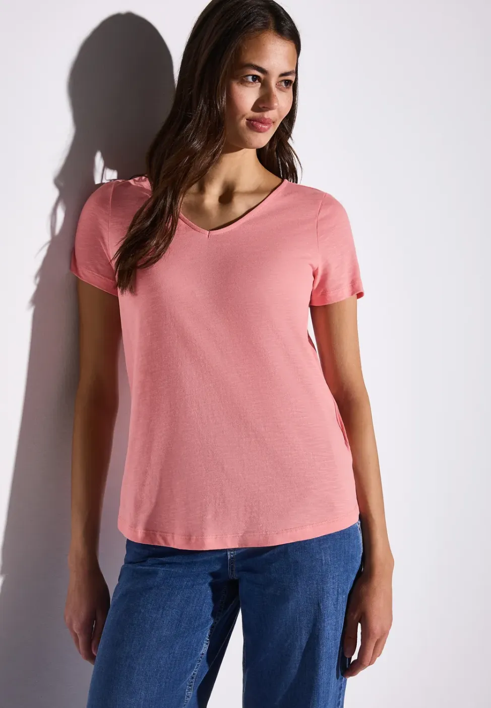 Basic Shirt in effen kleur