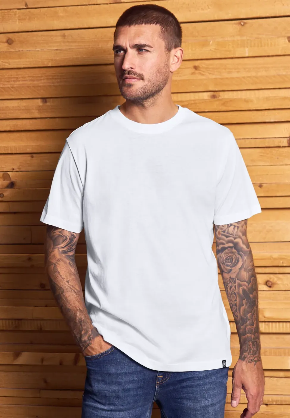 Basic Shirt in effen kleur
